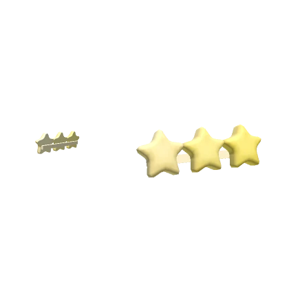 Yellow Star Hair Clips