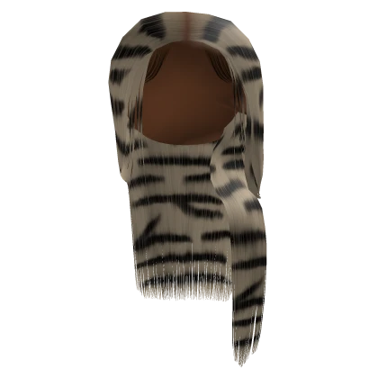Middle Part [Zebra Print]