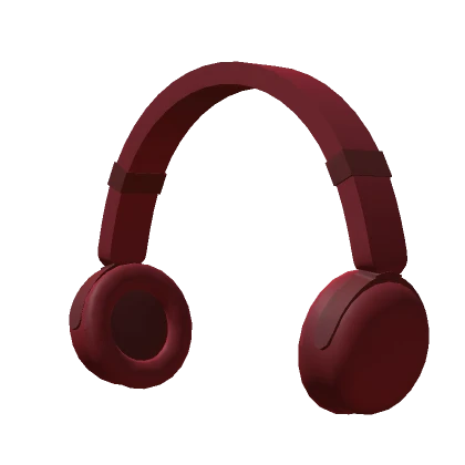 Classic Red Headphones