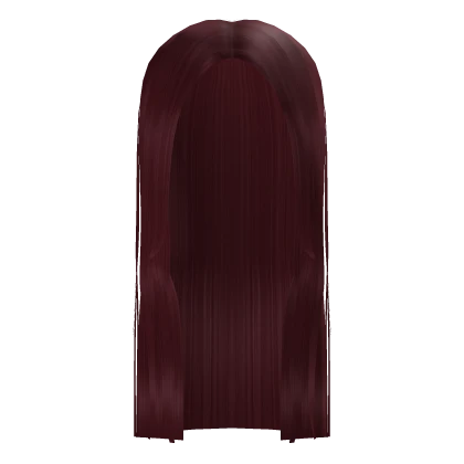 Garnet Red Straight Hair
