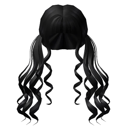 Black Aesthetic Wavy Pigtails