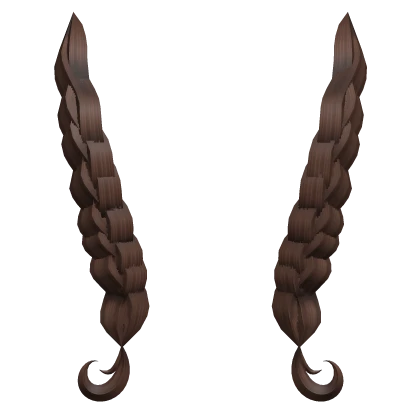 ✅Shoulder Braids Hair Extension | Brown