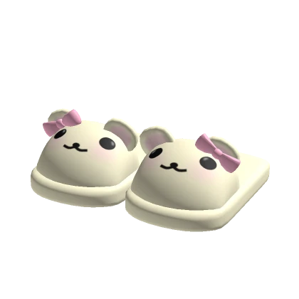 Kawaii Bear Slippers shoes