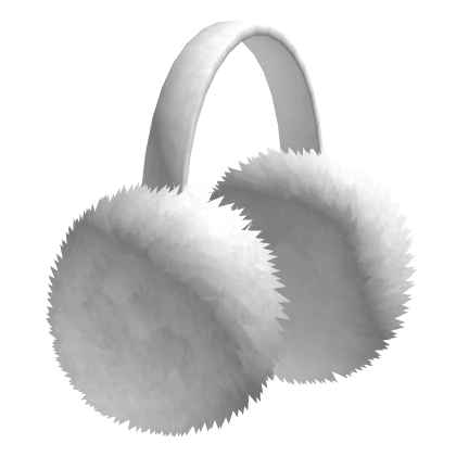 White Fur Earmuffs