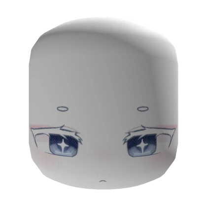 ꒰ : kawaii calm winter snow miku face