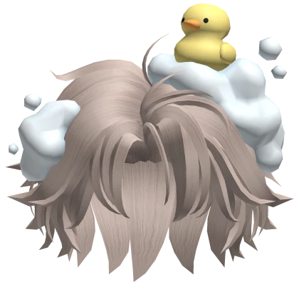 Rubber Duck Bubble Messy Hair 🛁
