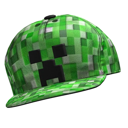 Green Creepy Monster Cap