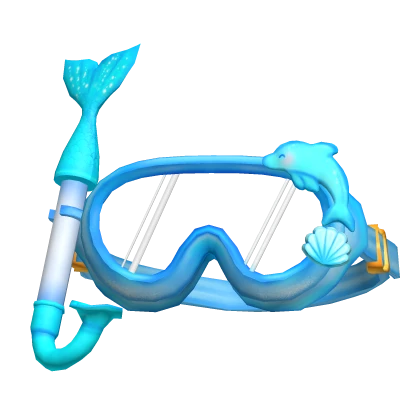 Tropical Mermaid Snorkel Goggles