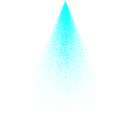 Cyan Head Spot Light Halo Aura