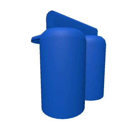 Blue Oxygen Tank