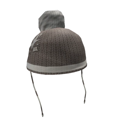 Beige&White Y2K Beanie