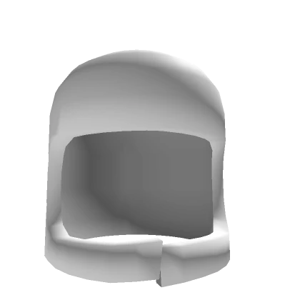 White Broken Helmet