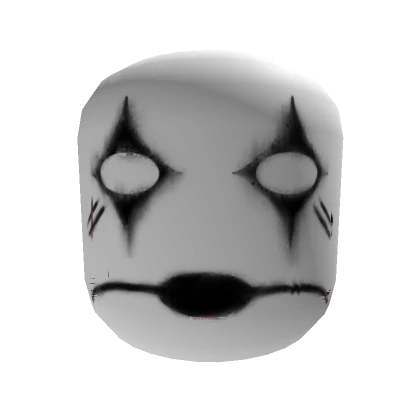 ANIMATED Glitched Evil Clown Mask