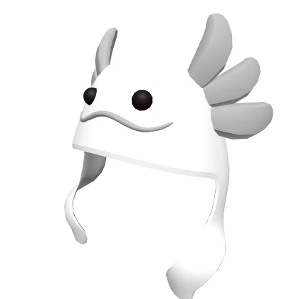 White Axolotl Beanie