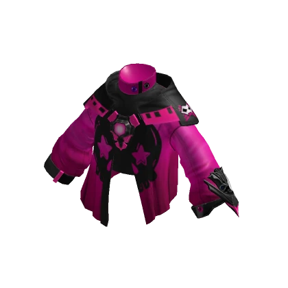 Cyberpunk Wizardry Jacket Hot Pink