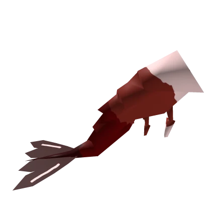 Dark red shrimp tail