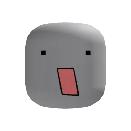 Cartoonish Shocked Face (Recolorable)