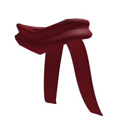 Long Scarf Shinobi Red 1.0