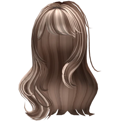 ♡ elegant long wavy hair (striped brown n blonde)