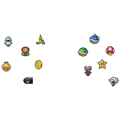 Mario Kart Aura Cool Pixel Graphic