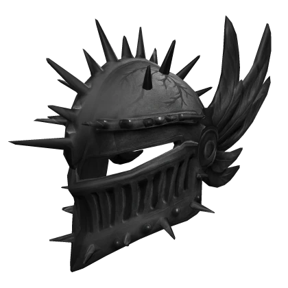 Deceased Helm: Black Tormented Knight