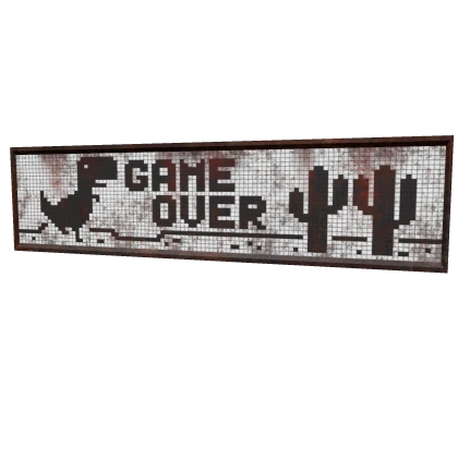 Rusted Game Over 🦖