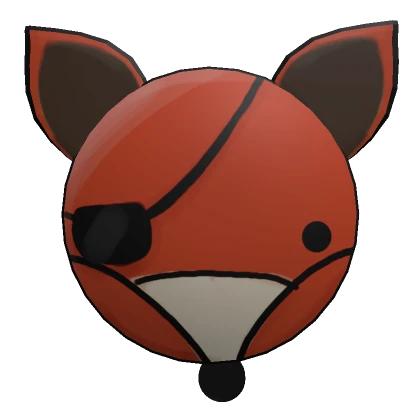 Animatronic Fox Party Paper Mask