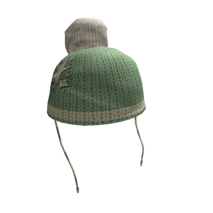 Green&Yellow Y2K Beanie