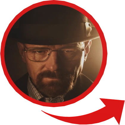 Walter White Red Circle