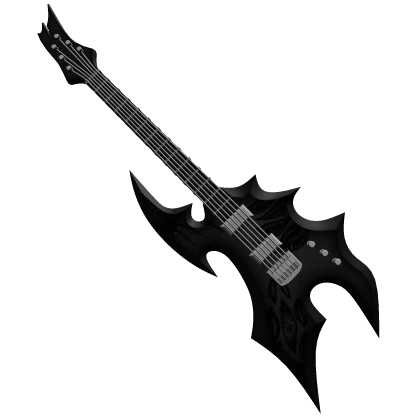 Black Electric Guitar