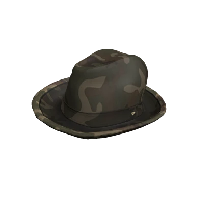 Camouflage Fedora