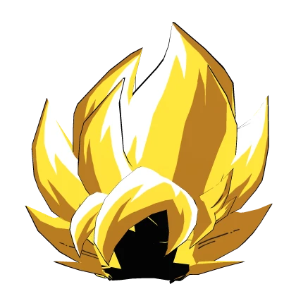 SSJ Goku Hair - DB Manga Namek Arc