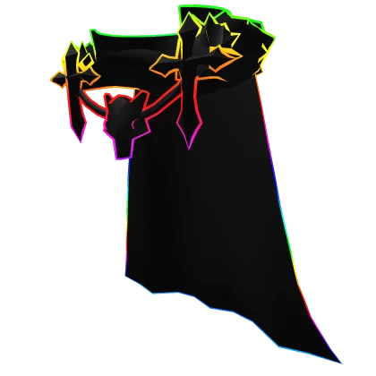 Cartoony Rainbow Void Cape