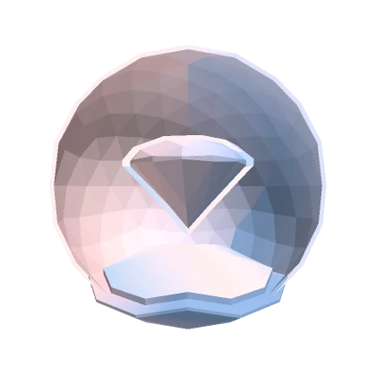 Pink and Blue Diamond helmet