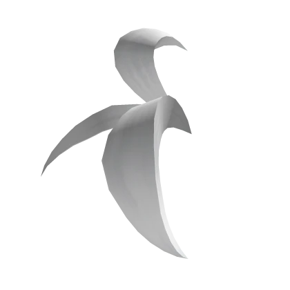 Cute white bang + cowlick