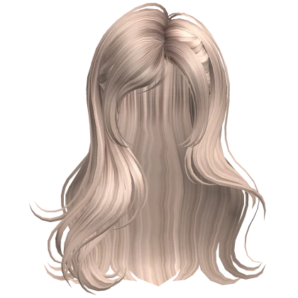 Platinum Blonde Elegant Wave Hair