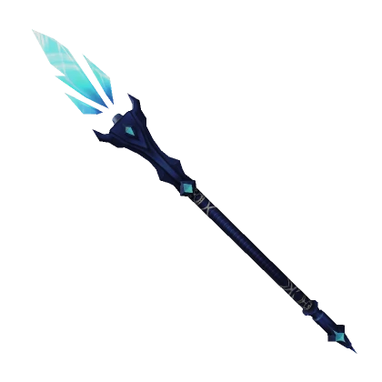 Blue Crystal Shard Staff