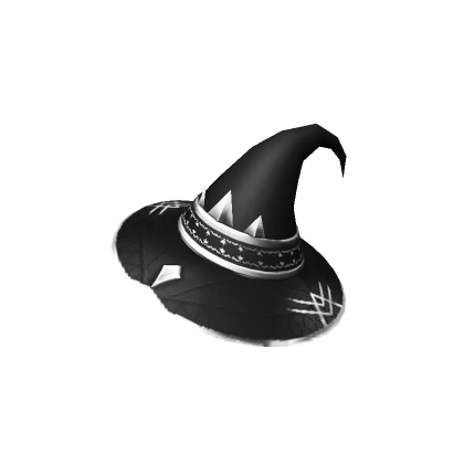 Black Mystical Wizard Hat