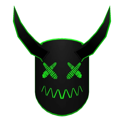 Green Evil Mask