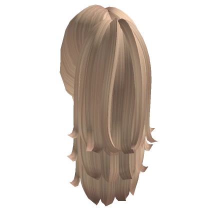 Y2k Layered Low Ponytail (Blonde)