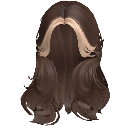 Vapory Layered Flowy Hair 
( Blonde & Brown )