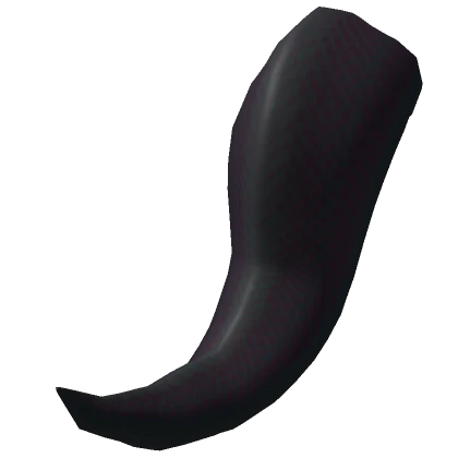 Black Iridescent Cobra Tail