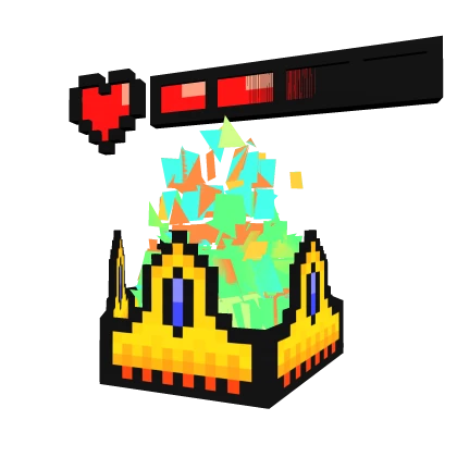 [⏳] 8-Bit Royale Crown + 8-Bit HP Bar [ANIMATED] 