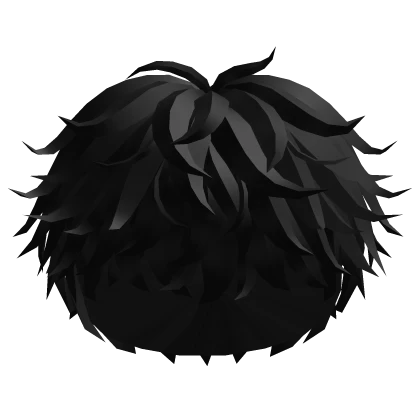 Black Messy Hair