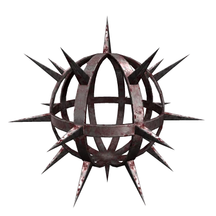 Horror Spiked Head Cage Dirty