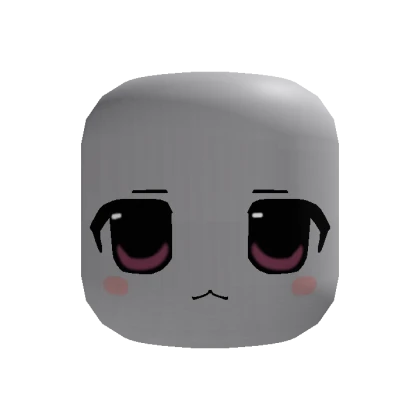 🍀Animated Cute Square Eyes Face (Pink)