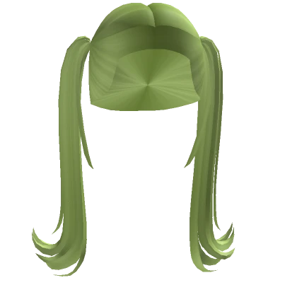 Twintails in Fairy Green