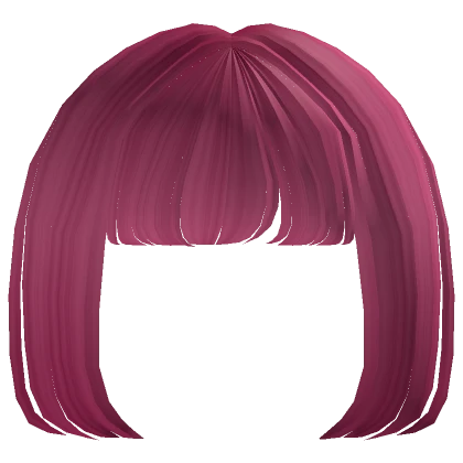 Doodles Bangs in Hot Pink