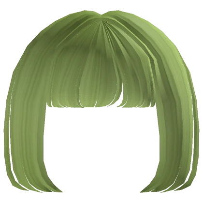 Doodles Bangs in Fairy Green