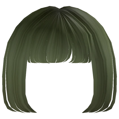 Doodles Bangs in Forest Green